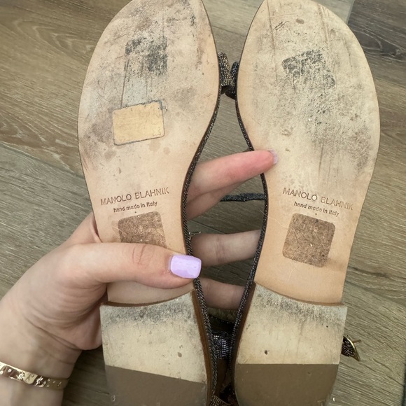 Pre loved Manolo blahnik sandals - Picture 3 of 3
